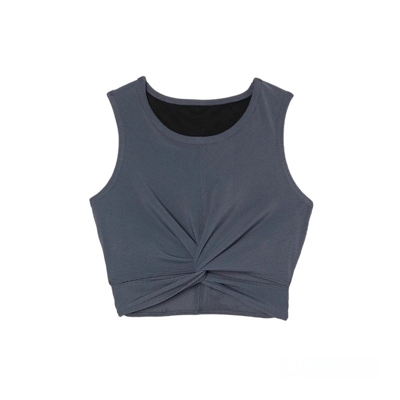 Women’s Activewear Front Twist Sports Top